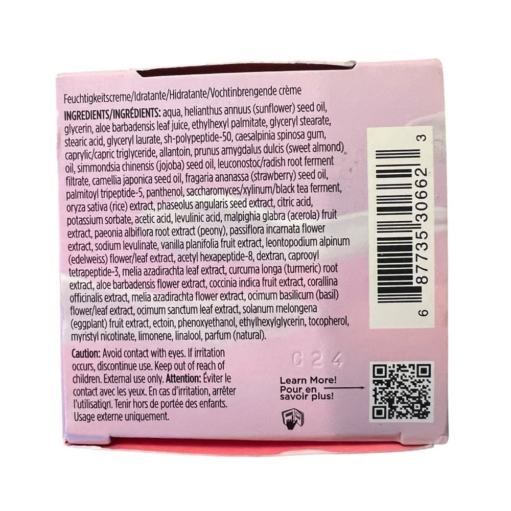 NWT Pacifica Future Youth Super Cream - Pink and White